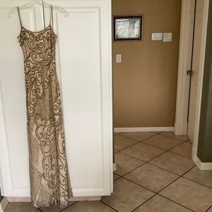 Cache Formal Beaded Gown  XS